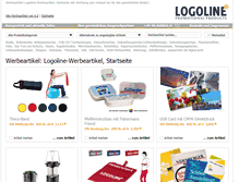 Tablet Screenshot of logoline.de